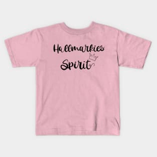 Hallmarkies Spirit Dark Print Kids T-Shirt